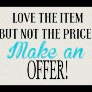 All reasonable offers considered